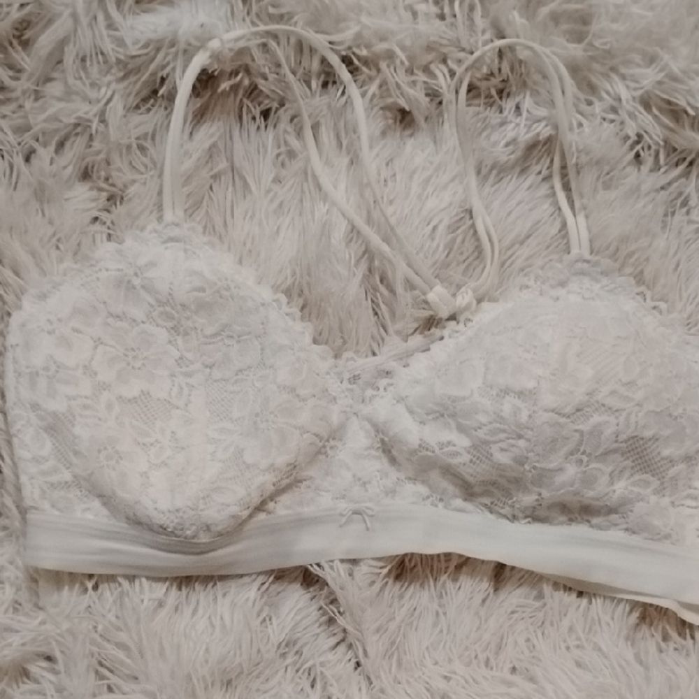 No Boundaries Cream Lace Bra Intimates & Sleepwear